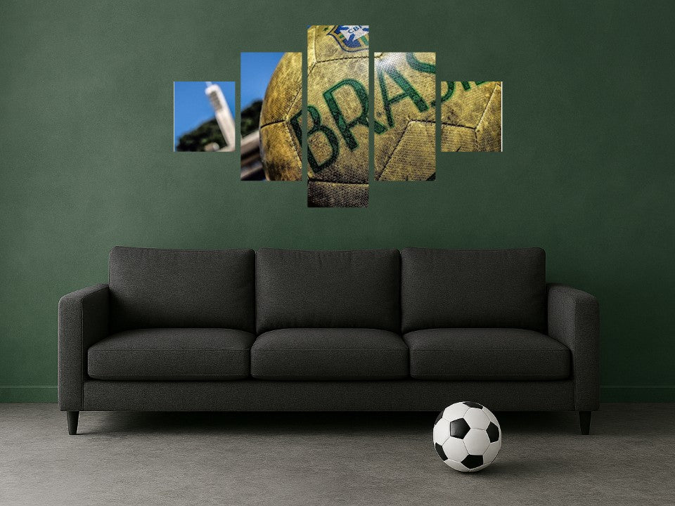 Quadro Mosaico de Times de Futebol (para torcedores apaixonados)