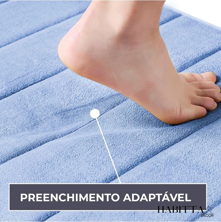 Tapete Absorvente para Banheiro Antiderrapante