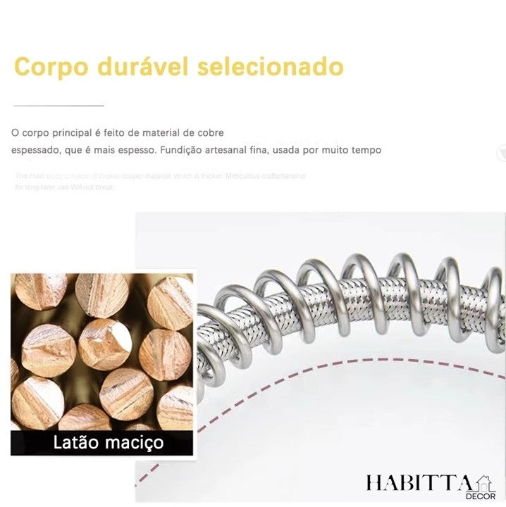Torneira Flexível Gourmet para Cozinha