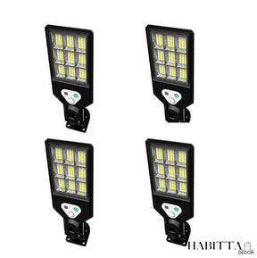 Refletor LED solar com sensor de movimento - IlumiMax