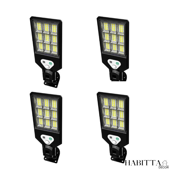 Refletor LED solar com sensor de movimento - IlumiMax