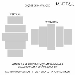 Quadro Decorativo Mosaico - Diversas Opções ou Personalizado