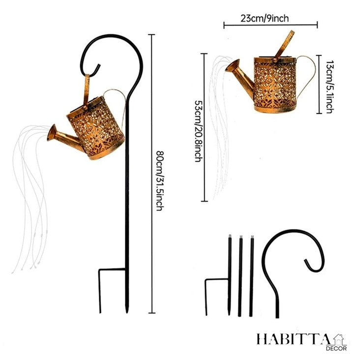 Lâmpada Regador Solar