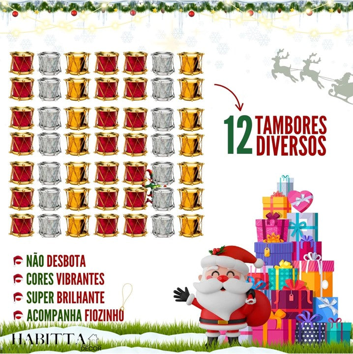 Kit Completo com Árvore de Natal Decorada