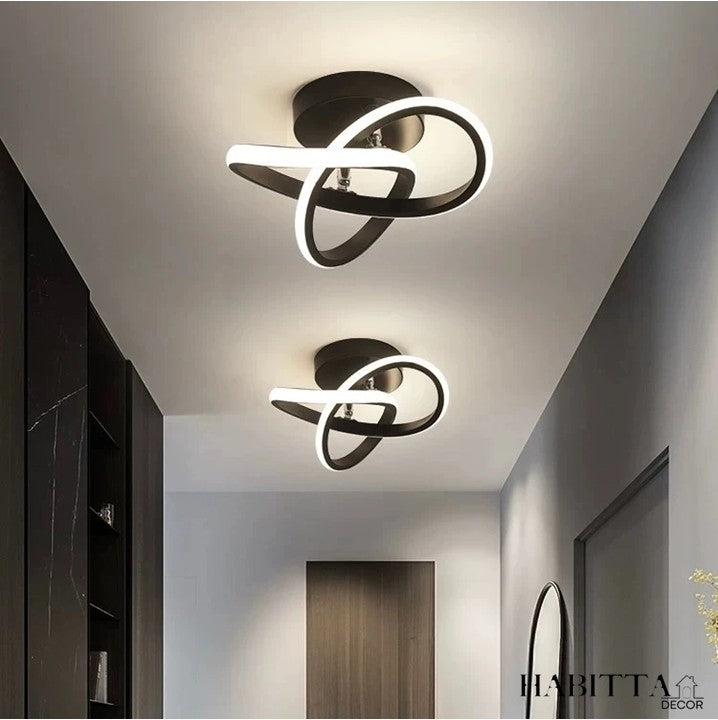 Lâmpada de Teto LED Moderna e Minimalista - Lustre Pingente