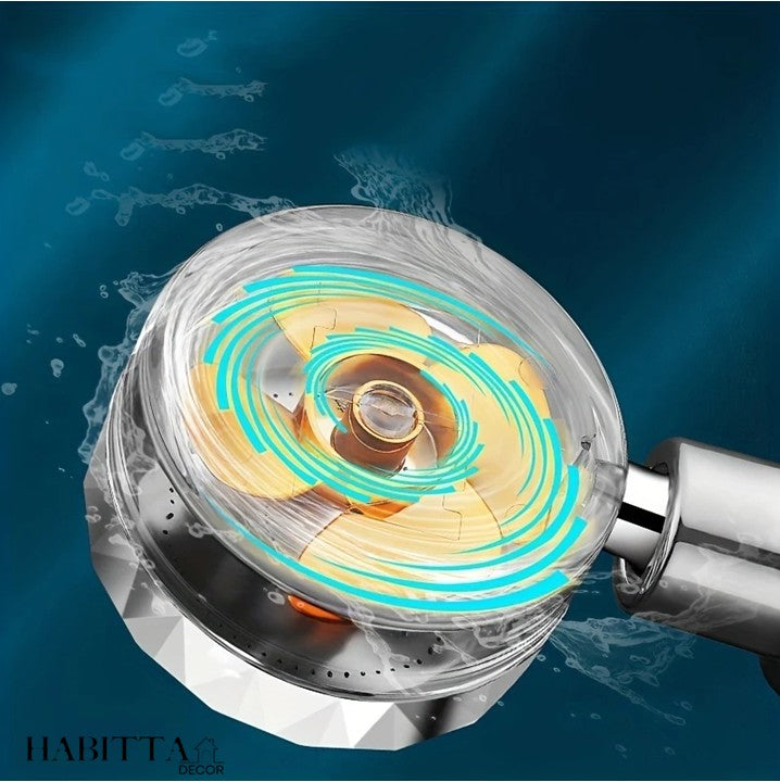 Chuveiro Hélice Cabeça de Alta Pressão