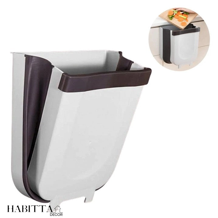 Lixeira Retrátil Multiuso com Suporte Para Saco de Lixo