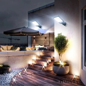 Refletor LED solar com sensor de movimento - IlumiMax