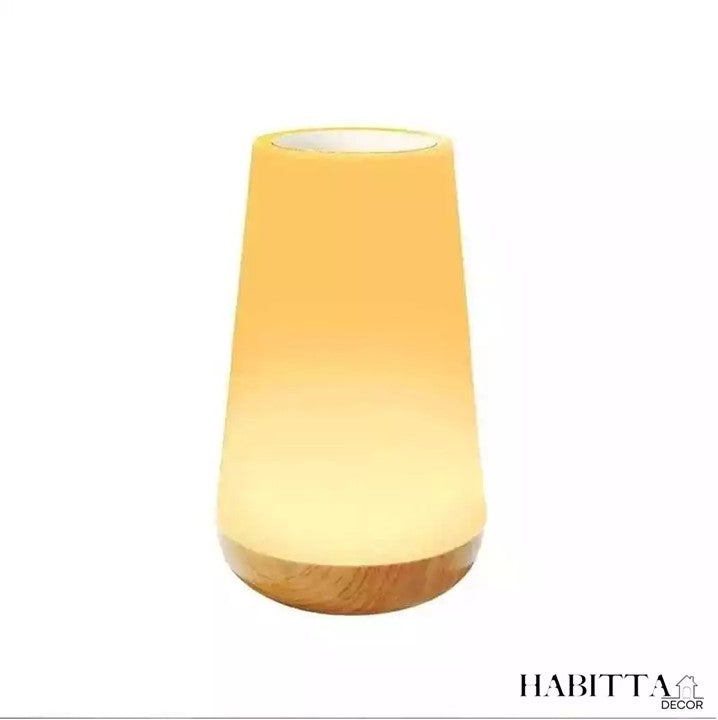 Luminária de Mesa LED RGB com Controle - 13 Cores