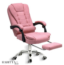 Cadeira de Escritório Presidente com Apoio para os Pés