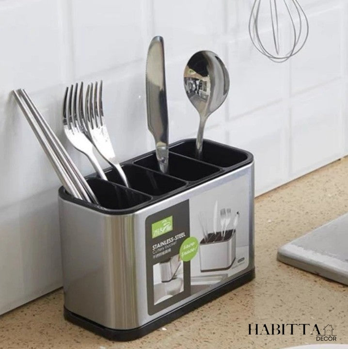 Porta Talher Inox de Pia