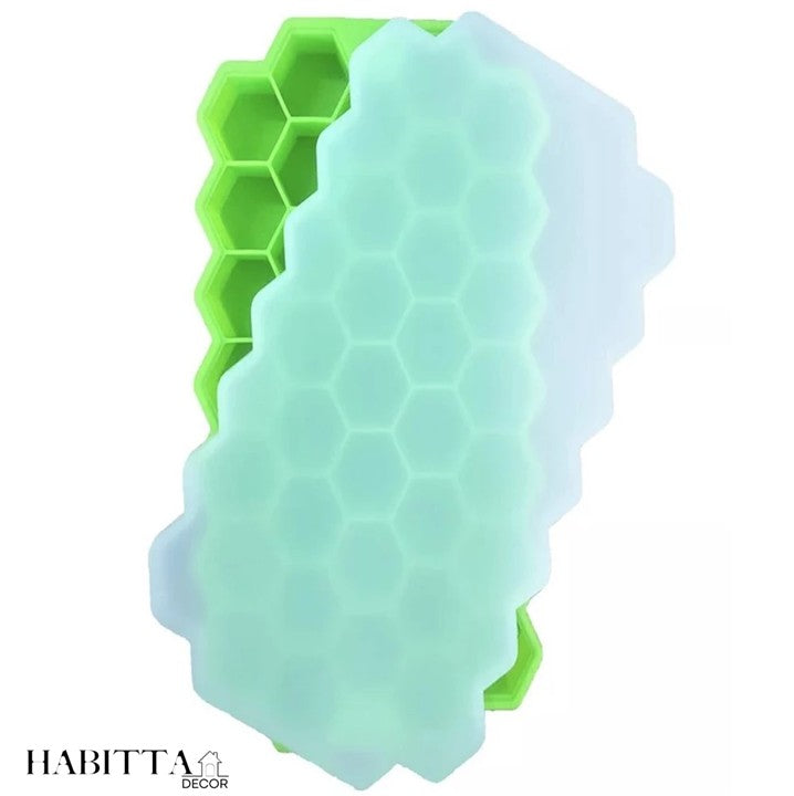 Forma De Gelo 37 Cavidades Formato Favo Mel