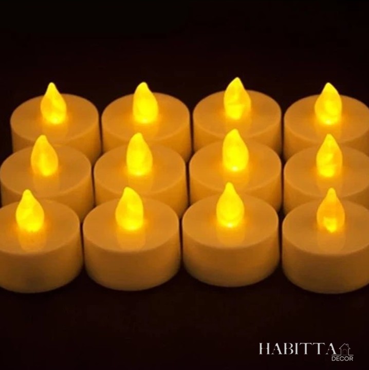 Vela de LED Decorativa 24 Peças