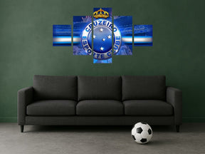 Quadro Mosaico de Times de Futebol (para torcedores apaixonados)