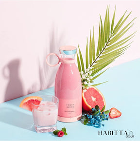 Liquidificador Portátil e Mixer Sem Fio - Fresh Mixer