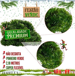 Kit Completo com Árvore de Natal Decorada