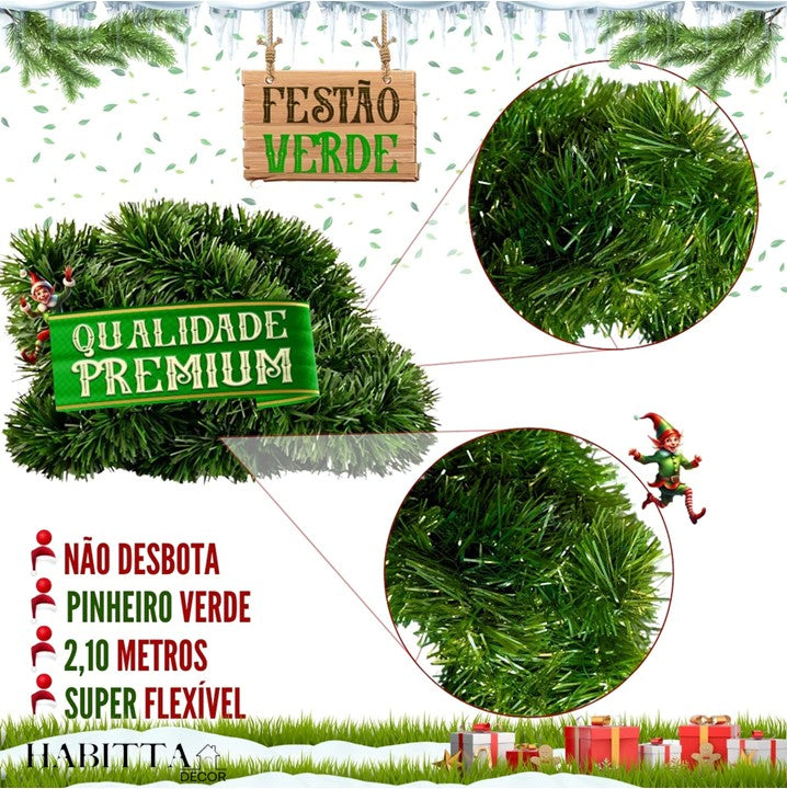 Kit Completo com Árvore de Natal Decorada