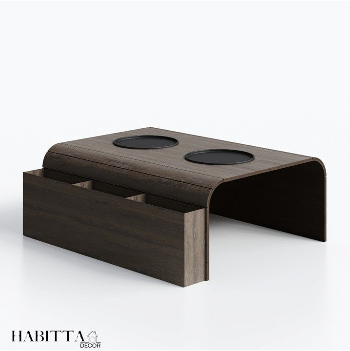 Esteira Suporte Porta Copos e Controle para Sofá