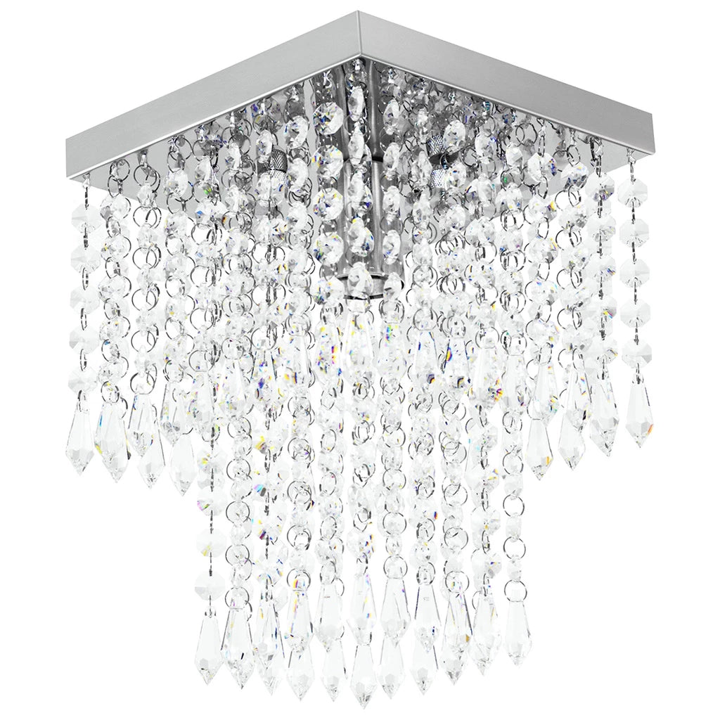 Lustre De Cristal Acrilico Marrycrilic Belissimo!