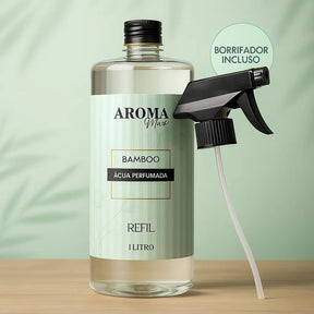 Água Perfumada 1 litro para Lençóis, Roupas e Tecidos + Borrifador