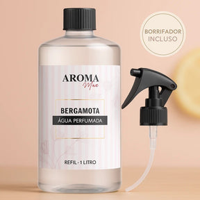 Água Perfumada 1 litro para Lençóis, Roupas e Tecidos + Borrifador