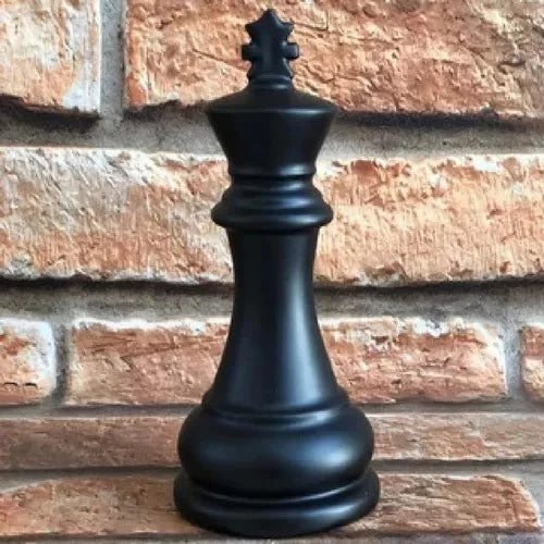 Enfeite Decorativo Peças De Xadrez  - Grande 18cm Estatua