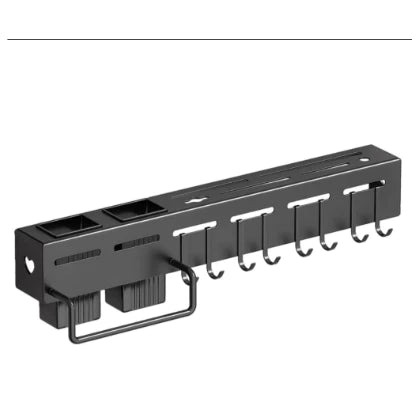 Suporte Organizador para Utensílios de Cozinha 8 Ganchos
