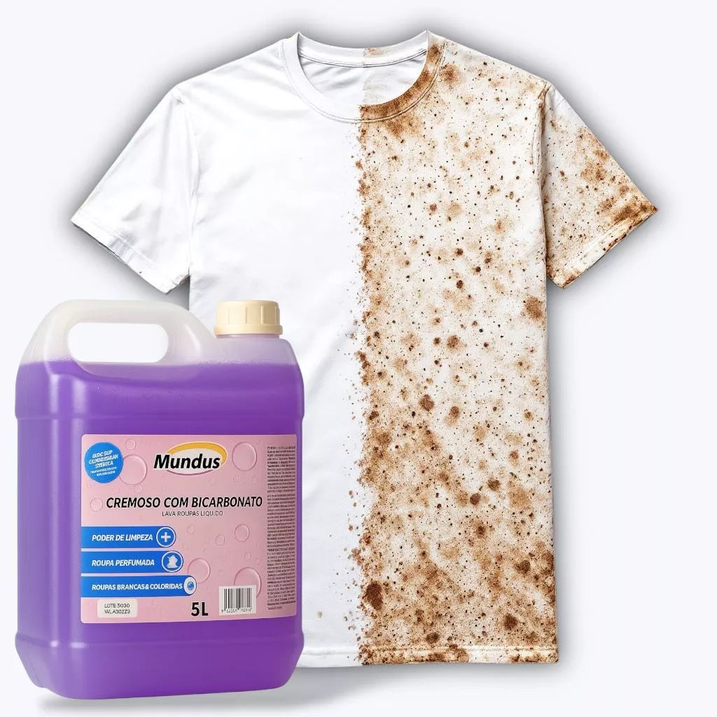 Sabão liquido com bicarbonato de sódio - 5 Litros