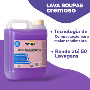 Sabão liquido com bicarbonato de sódio - 5 Litros