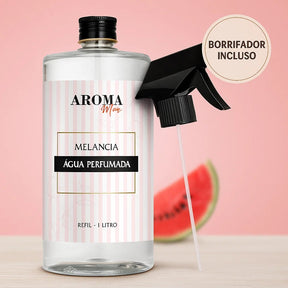 Água Perfumada 1 litro para Lençóis, Roupas e Tecidos + Borrifador