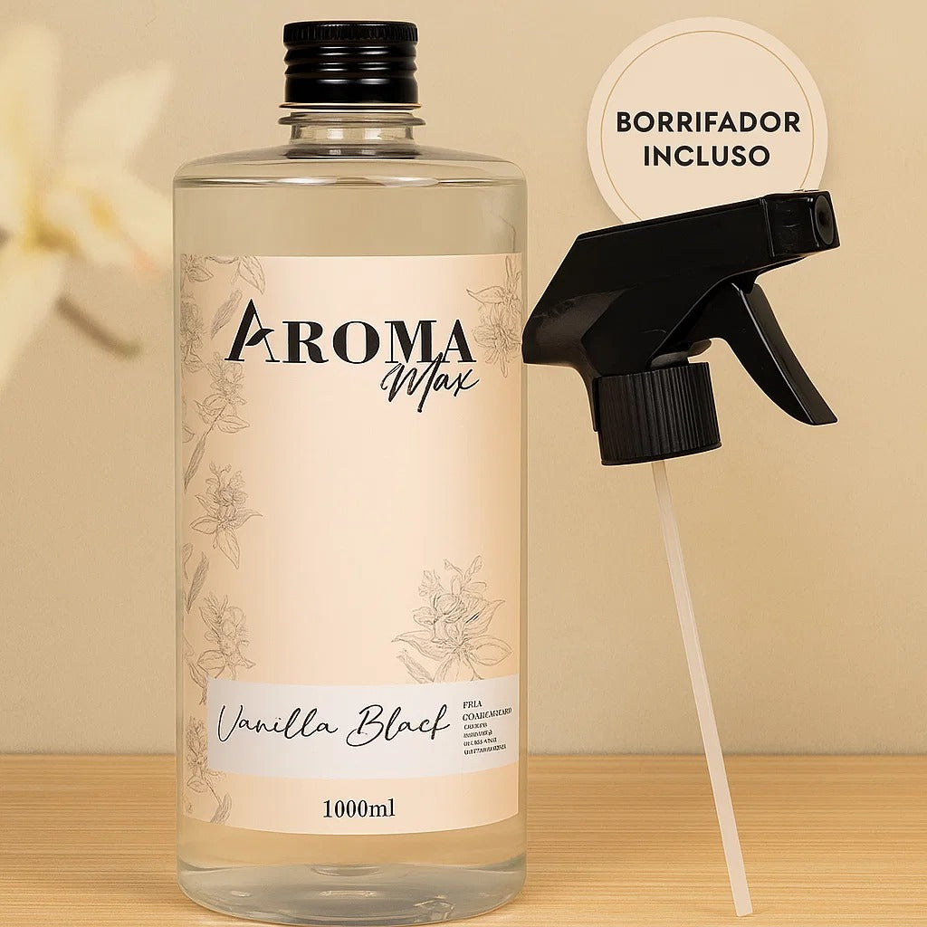 Água Perfumada 1 litro para Lençóis, Roupas e Tecidos + Borrifador